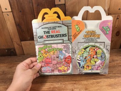 画像3: McDonald's “The Real Ghostbusters” Happy Meal Box　マクドナルド　ビンテージ　ハッピーミールボックス　ミールトイ　80年代