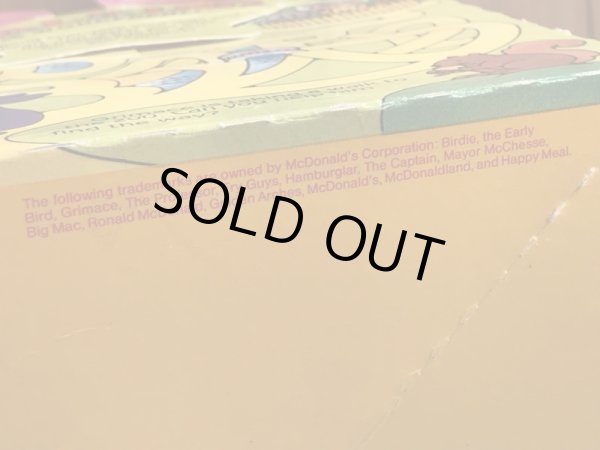 マクドナルドのFeeling Goodのビンテージハッピーミールトイボックス