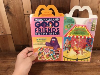 画像3: McDonald's “Good Friends” Happy Meal Box　マクドナルド　ビンテージ　ハッピーミールボックス　ミールトイ　80年代