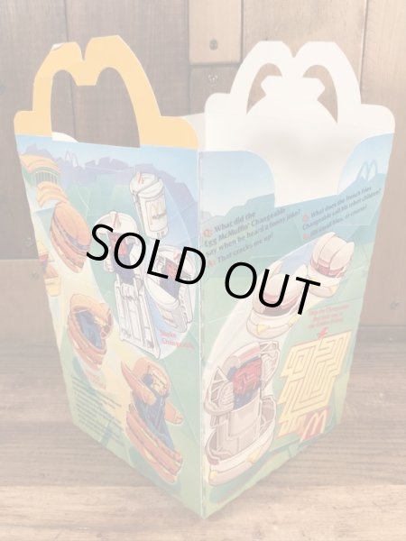 マクドナルドの80年代頃のヴィンテージハッピーミールトイボックス