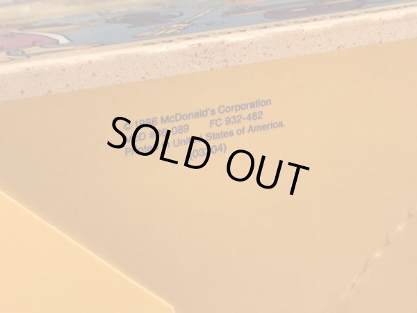 マクドナルドのBandのビンテージハッピーミールトイボックス