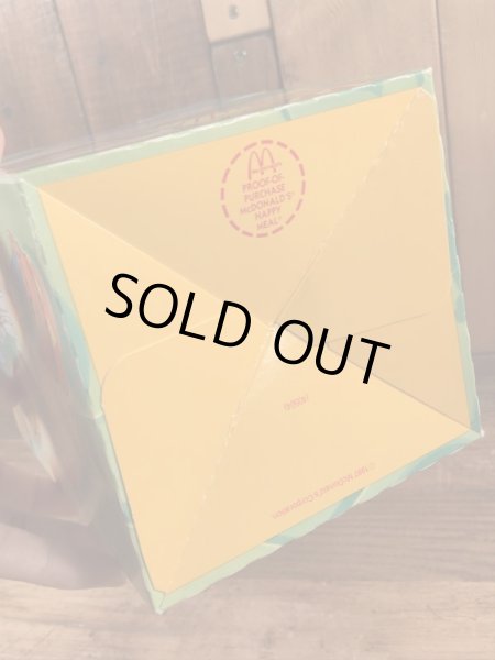 マクドナルドの80年代頃のヴィンテージハッピーミールトイボックス