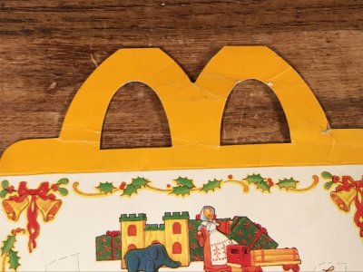 画像1: McDonald's “Santa Claus The Movie” Happy Meal Box　マクドナルド　ビンテージ　ハッピーミールボックス　ミールトイ　80年代