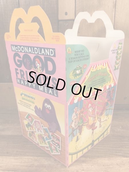 マクドナルドのGood Friendsのビンテージハッピーミールトイボックス