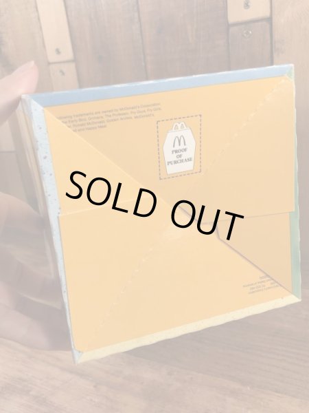 マクドナルドの80年代頃のヴィンテージハッピーミールトイボックス