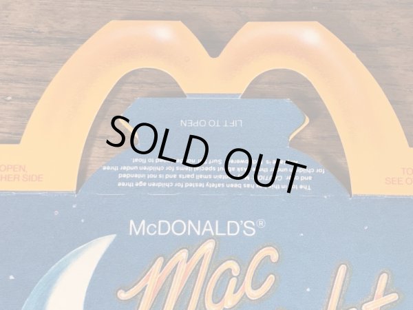 マクドナルドのマックトゥナイトのヴィンテージハッピーミールトイボックス