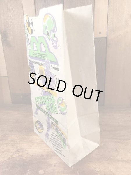 マクドナルドのマイケルジョーダンのヴィンテージペーパーバッグ