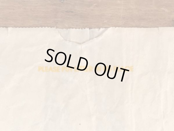 マクドナルドのハッピーミールのビンテージ紙袋