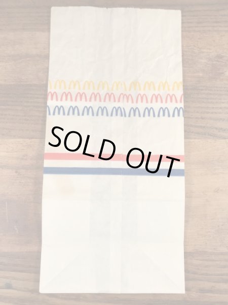 マクドナルドのUSAオリンピックのヴィンテージペーパーバッグ