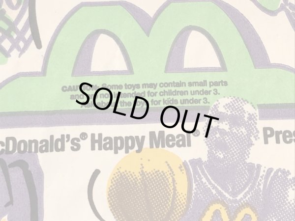 マクドナルドのハッピーミールのビンテージ紙袋