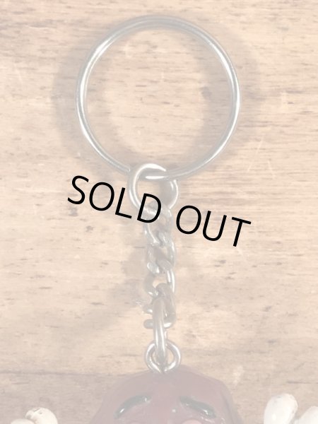 カリフォルニアレーズンのPVCフィギュアのビンテージキーホルダー