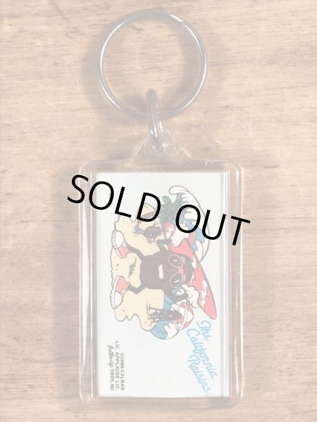 カリフォルニアレーズンズのサーファーのヴィンテージキーホルダー