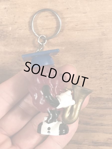 カリフォルニアレーズンズのPVCフィギュアのヴィンテージキーホルダー