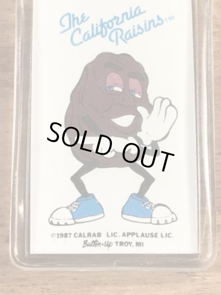 企業キャラクターのカリフォルニアレーズンズのヴィンテージキーホルダー