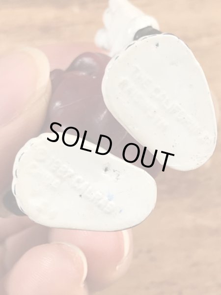 カリフォルニアレーズンのPVCフィギュアのビンテージキーホルダー