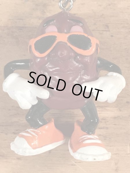 カリフォルニアレーズンズのPVCフィギュアのヴィンテージキーホルダー