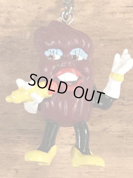 カリフォルニアレーズンズのPVCフィギュアのヴィンテージキーホルダー