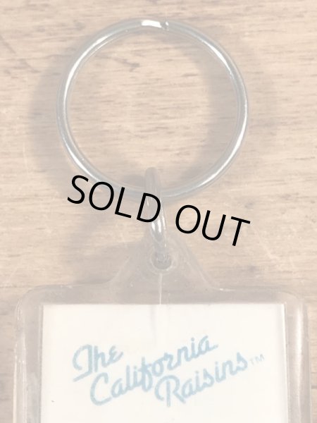 企業キャラクターのカリフォルニアレーズンのビンテージキーホルダー