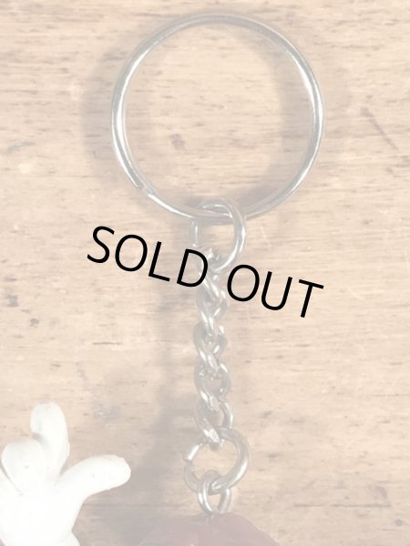 アドバタイジングキャラクターのカリフォルニアレーズンのビンテージキーホルダー