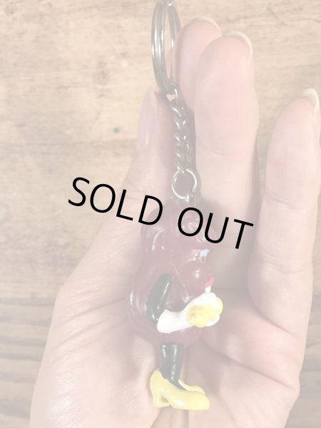 カリフォルニアレーズンズのPVCフィギュアのヴィンテージキーホルダー