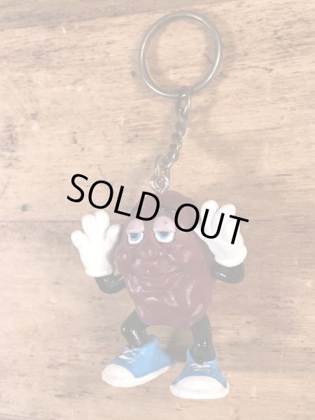 カリフォルニアレーズンズのPVCフィギュアのヴィンテージキーホルダー