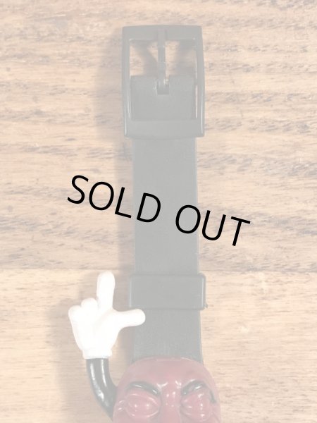 カリフォルニアレーズンのマイクロフォンシンガーのビンテージ腕時計