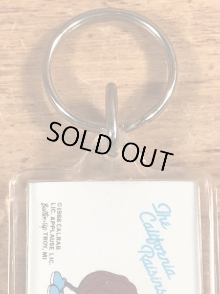 企業キャラクターのカリフォルニアレーズンズのヴィンテージキーホルダー