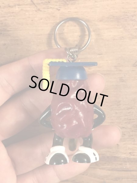 カリフォルニアレーズンズのPVCフィギュアのヴィンテージキーホルダー