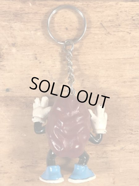 カリフォルニアレーズンズのPVCフィギュアのヴィンテージキーホルダー