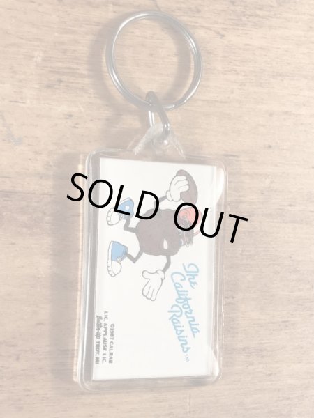 カリフォルニアレーズンのアメフトのビンテージキーホルダー