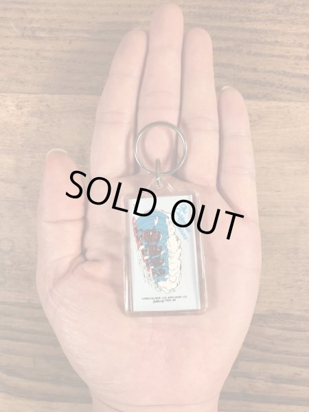 企業キャラクターのカリフォルニアレーズンのビンテージキーホルダー