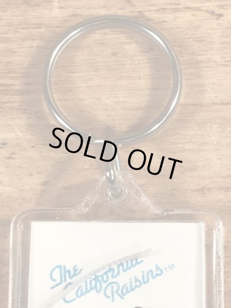 アドバタイジングキャラクターのカリフォルニアレーズンズのヴィンテージキーホルダー