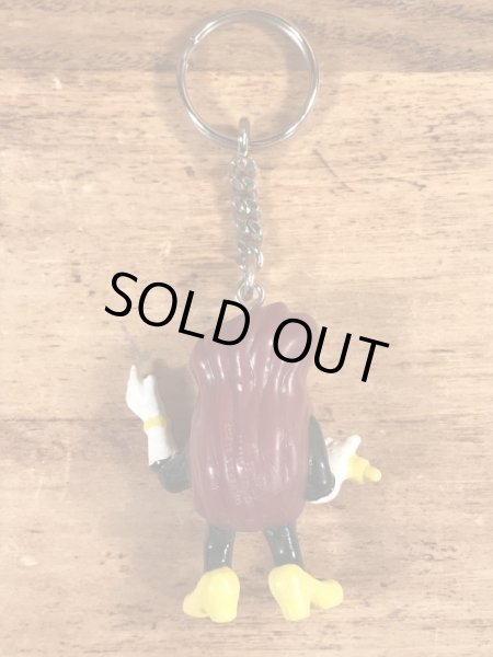 カリフォルニアレーズンズのPVCフィギュアのヴィンテージキーホルダー