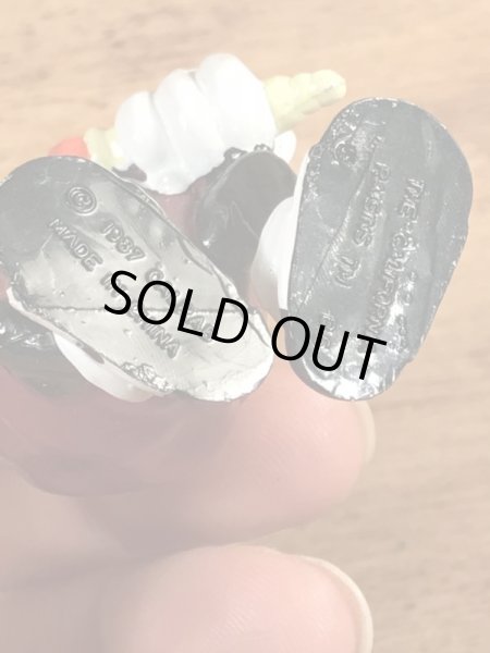 企業キャラクターのカリフォルニアレーズンズのヴィンテージキーホルダー