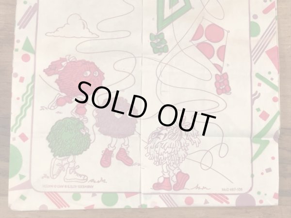 マクドナルドのハッピーミールのヴィンテージペーパーバッグ