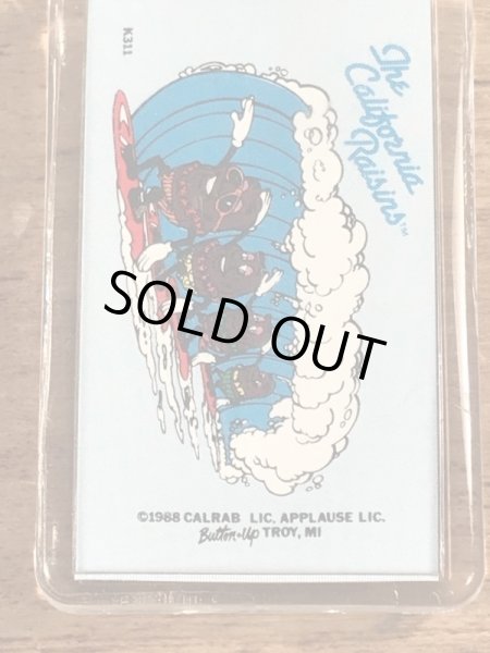 企業キャラクターのカリフォルニアレーズンのビンテージキーホルダー