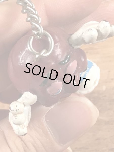 カリフォルニアレーズンズのPVCフィギュアのヴィンテージキーホルダー