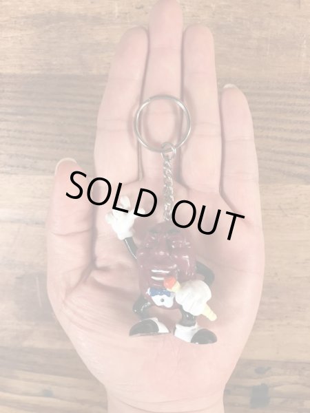 アドバタイジングキャラクターのカリフォルニアレーズンのビンテージキーホルダー