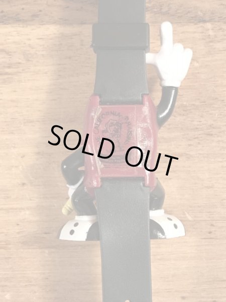 カリフォルニアレーズンのマイクロフォンシンガーのビンテージ腕時計