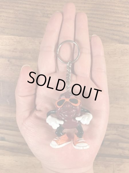 カリフォルニアレーズンズのPVCフィギュアのヴィンテージキーホルダー