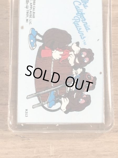 企業キャラクターのカリフォルニアレーズンズのヴィンテージキーホルダー