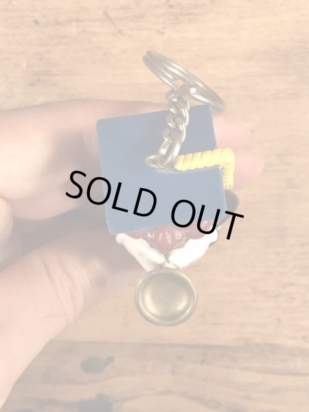 カリフォルニアレーズンのPVCフィギュアのビンテージキーホルダー