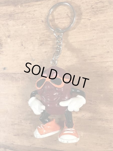 カリフォルニアレーズンズのPVCフィギュアのヴィンテージキーホルダー