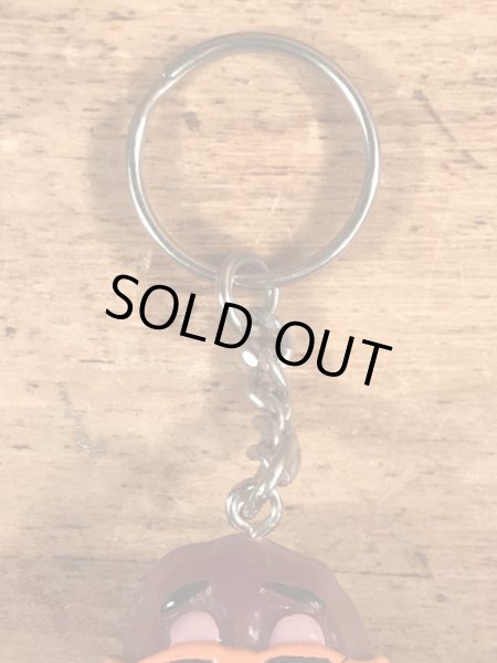 カリフォルニアレーズンのPVCフィギュアのビンテージキーホルダー