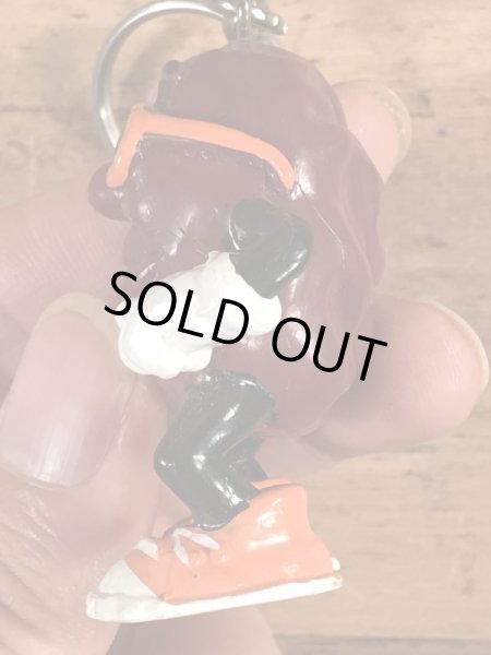 カリフォルニアレーズンのPVCフィギュアのビンテージキーホルダー