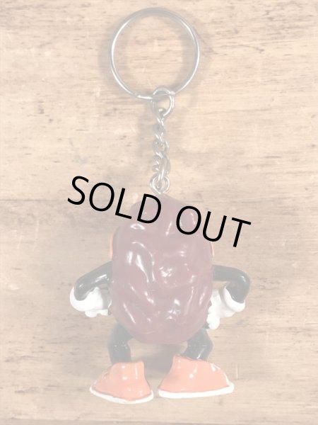 カリフォルニアレーズンズのPVCフィギュアのヴィンテージキーホルダー