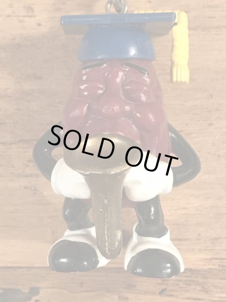 カリフォルニアレーズンズのPVCフィギュアのヴィンテージキーホルダー