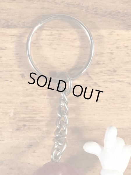 企業キャラクターのカリフォルニアレーズンズのヴィンテージキーホルダー