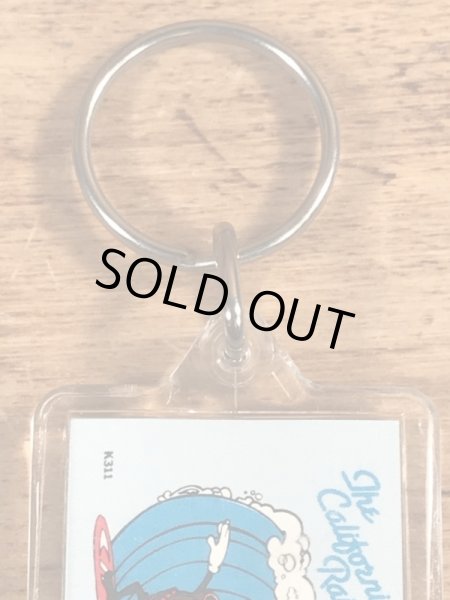 カリフォルニアレーズンズのサーファーのヴィンテージキーホルダー