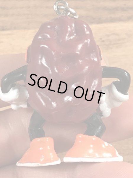 カリフォルニアレーズンズのPVCフィギュアのヴィンテージキーホルダー